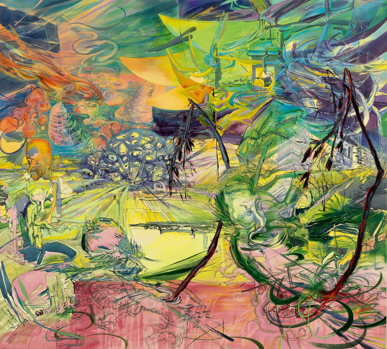 Auf diesem Bild ist das folgende Kunstwerk zu sehen: Iva Gueorguieva. „Breaking Water“. 2006.