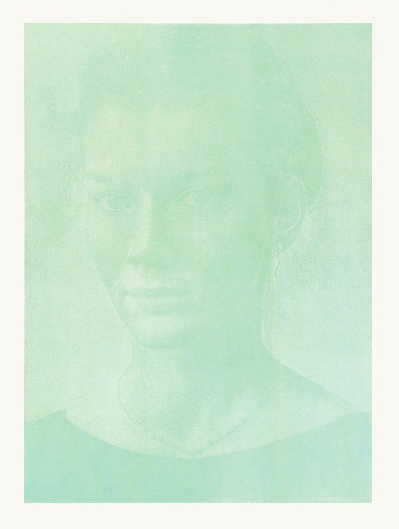 Auf diesem Bild ist das folgende Kunstwerk zu sehen: Franz Gertsch. Doris. 1989.
