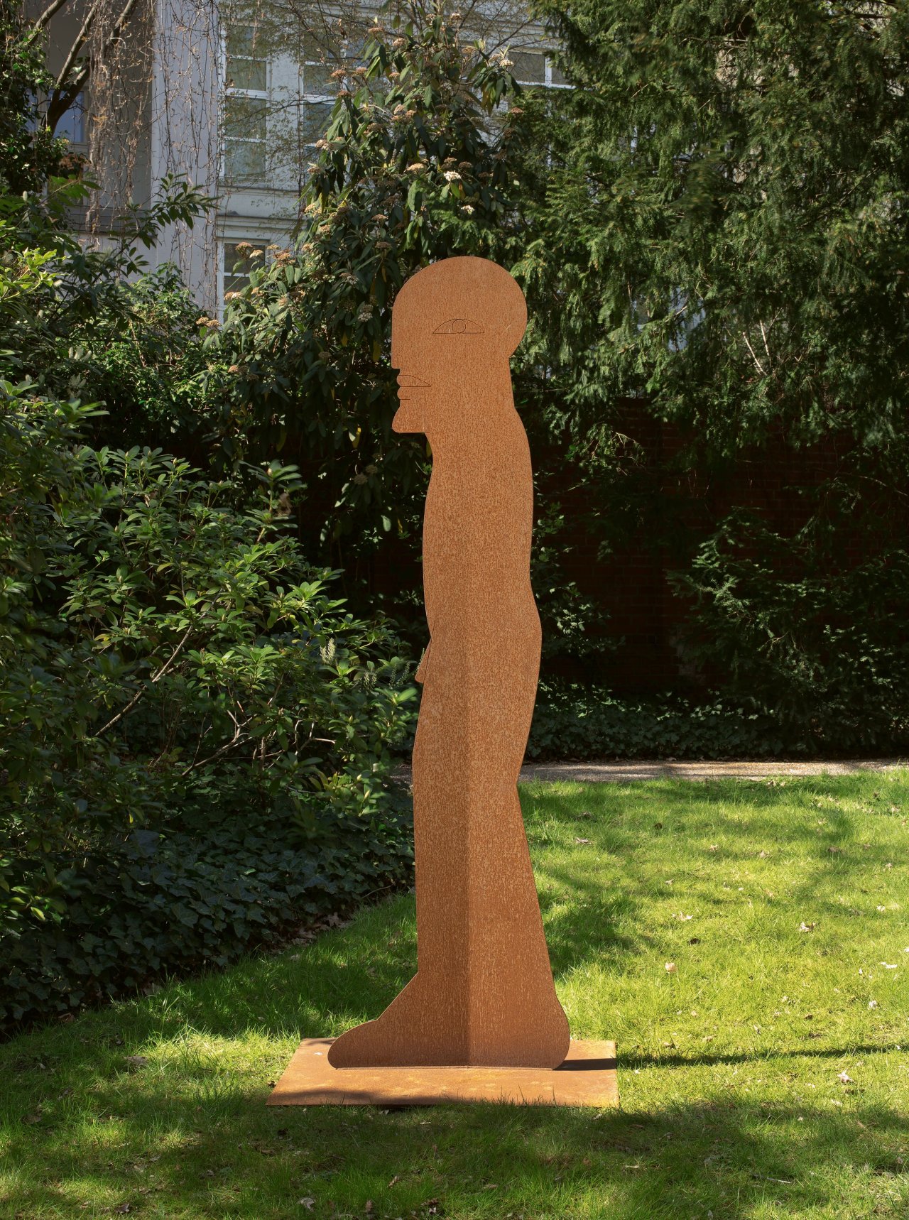 Auf diesem Bild ist das folgende Kunstwerk zu sehen: Horst Antes. Figur 1000. 1987.