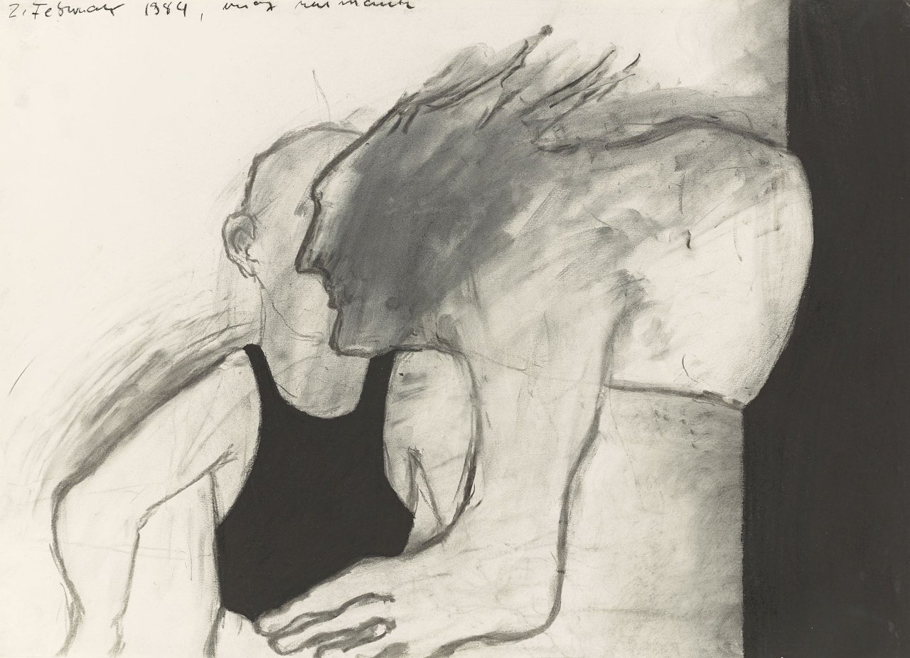 This picture shows the following artwork: Max Neumann. Untitled. 1984.
