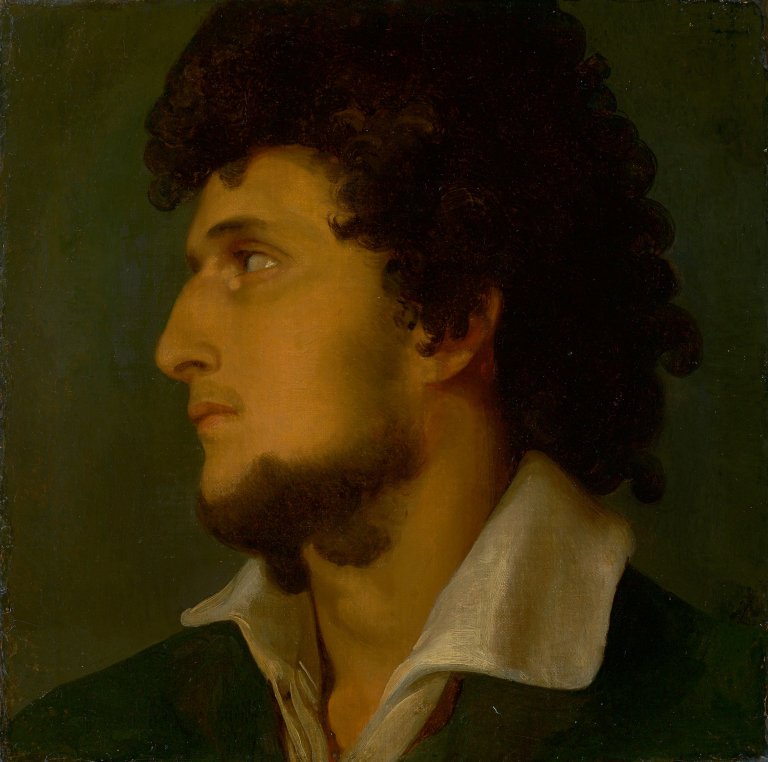 Auf diesem Bild ist das folgende Kunstwerk zu sehen:  Deutsch, um 1850. Giacomo Orlandi di Subiaco.