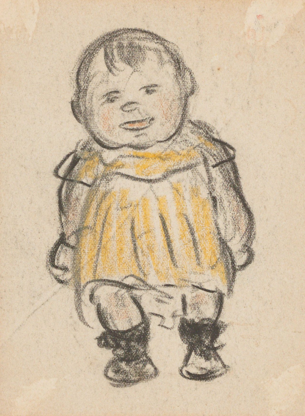 Auf diesem Bild ist das folgende Kunstwerk zu sehen: Heinrich Zille. Knirps.