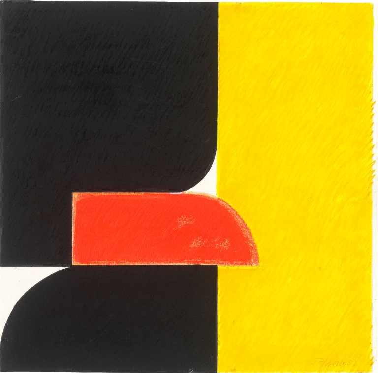 Auf diesem Bild ist das folgende Kunstwerk zu sehen: Georg Karl Pfahler. Ohne Titel, aus der Serie „Fra Firenze“. 1987.