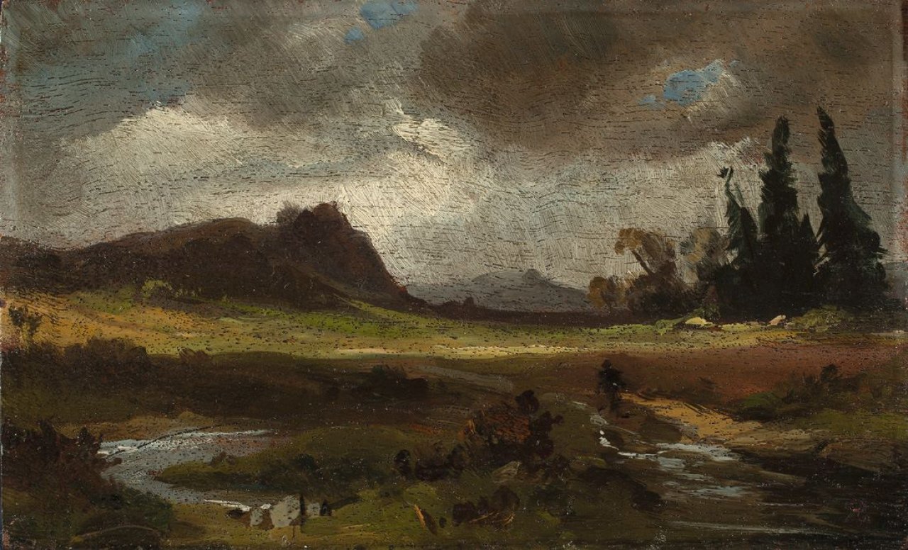 Catalog image of Landschaftsstudie.