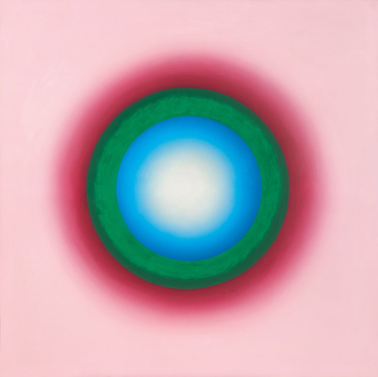 This picture shows the following artwork: Wojciech Fangor. ”B 26”. 1965.