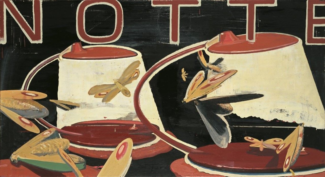 This picture shows the following artwork: Neo Rauch. Notte. 1998.