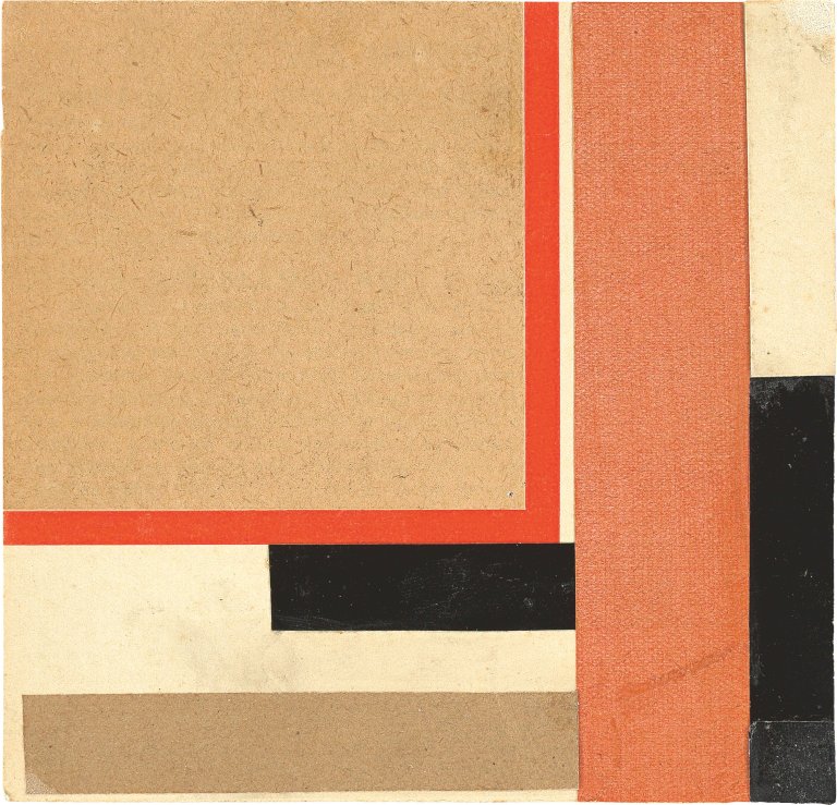 Auf diesem Bild ist das folgende Kunstwerk zu sehen: Walter Dexel. „Ohne Titel“. Um 1924/25.