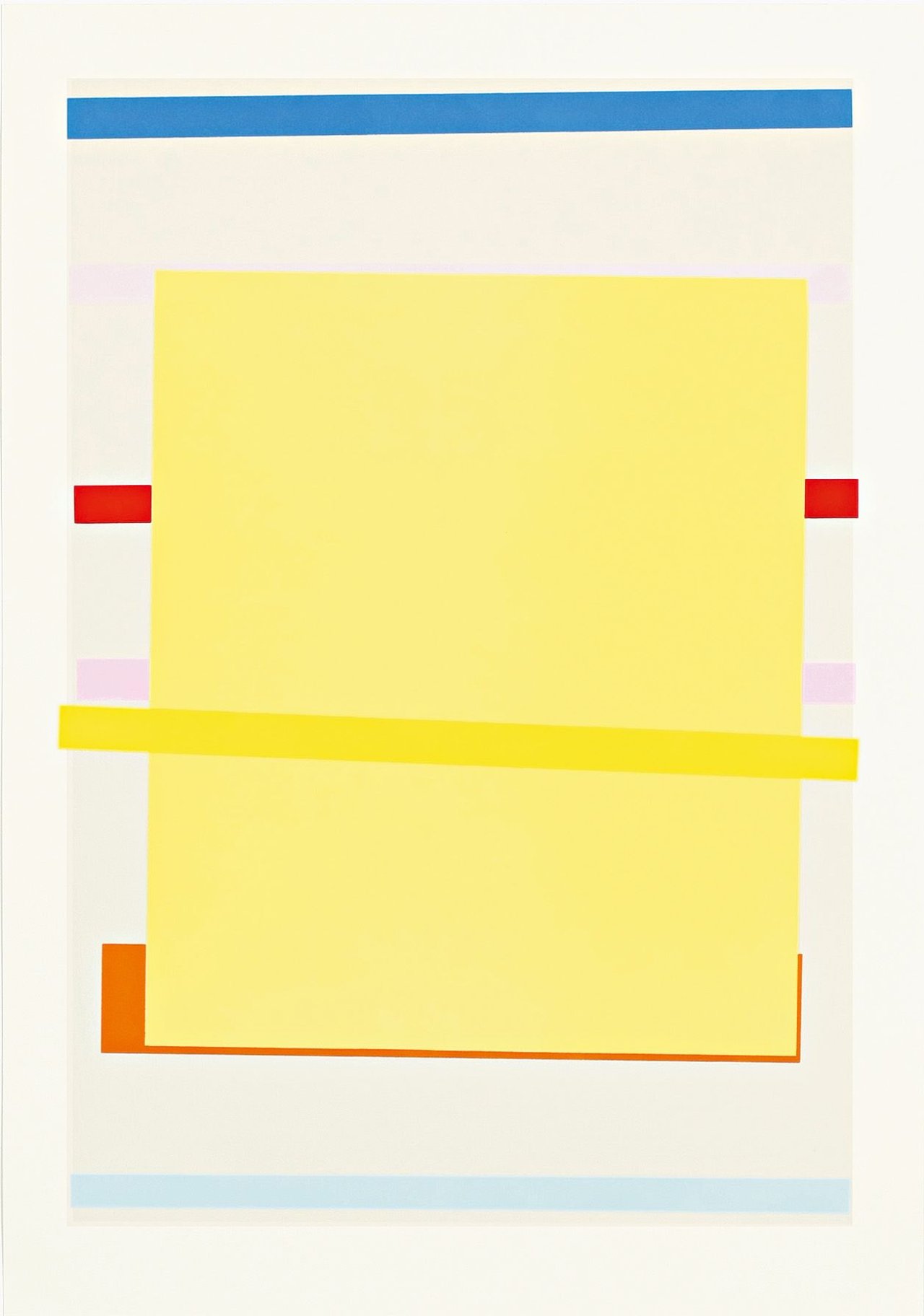 Auf diesem Bild ist das folgende Kunstwerk zu sehen: Imi Knoebel. Ohne Titel. 1996.