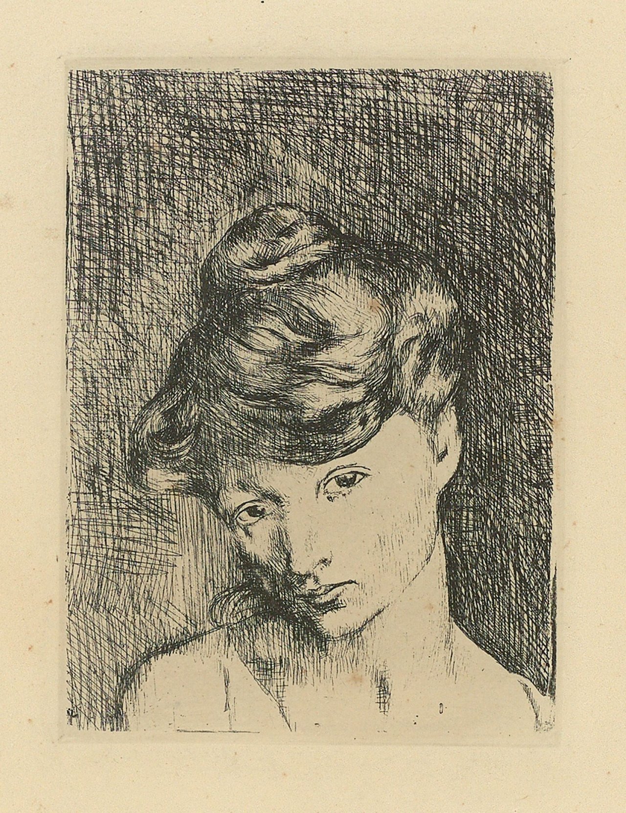 Auf diesem Bild ist das folgende Kunstwerk zu sehen: Pablo Picasso. „Tête de femme: Madeleine“. 1905.