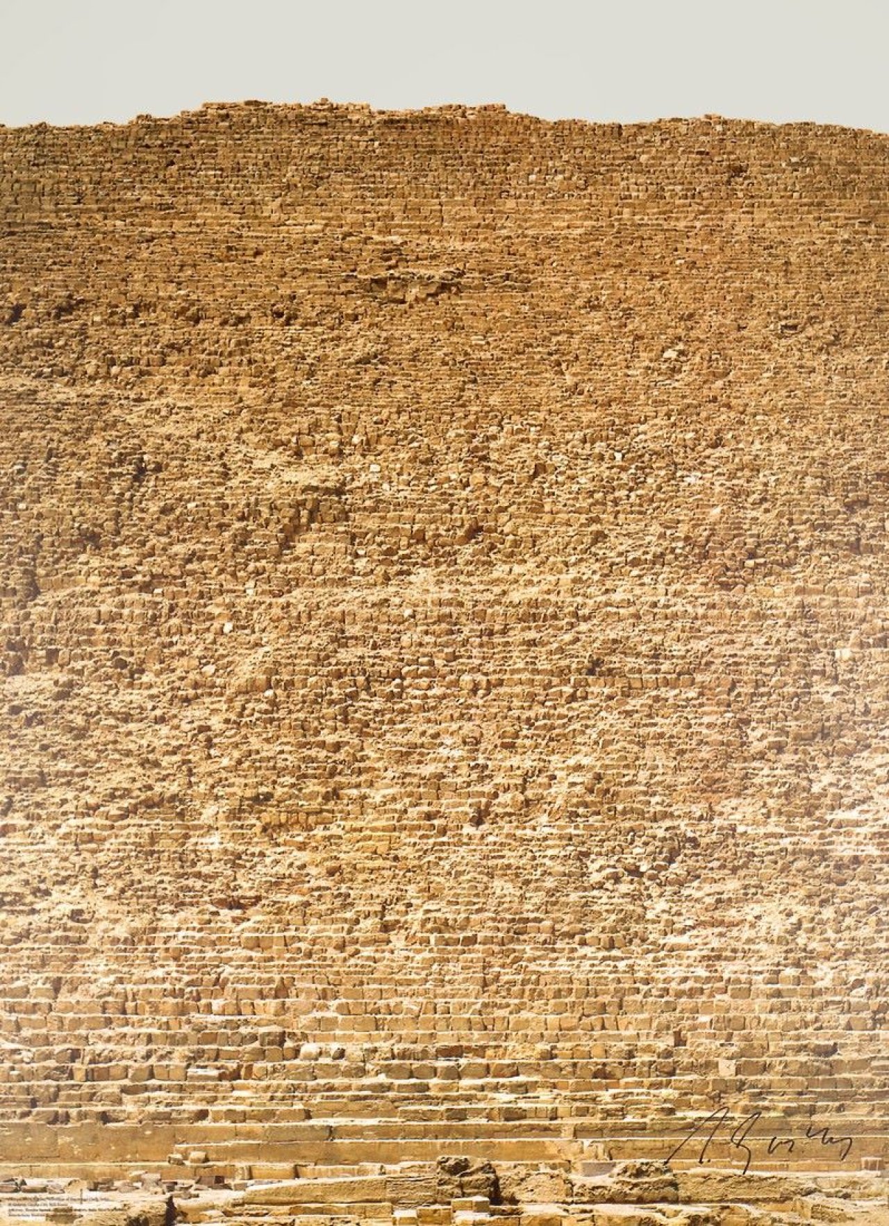 Auf diesem Bild ist das folgende Kunstwerk zu sehen: Andreas Gursky. „Cheops“. 2008.