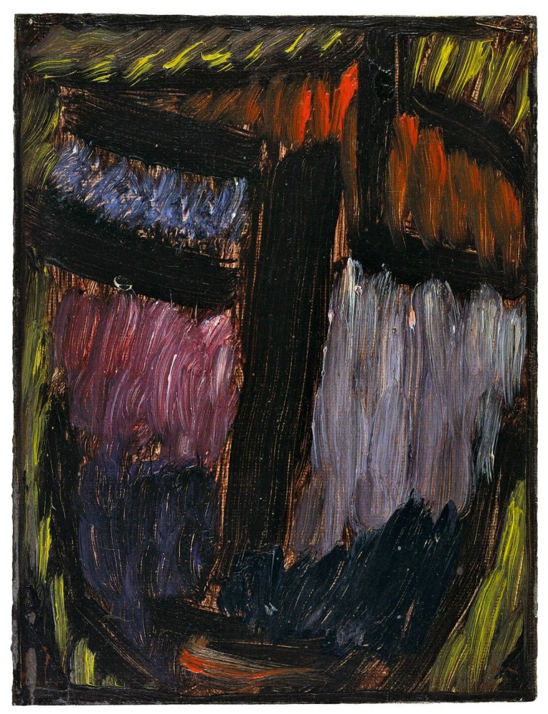 Auf diesem Bild ist das folgende Kunstwerk zu sehen: Alexej von Jawlensky. „Meditation: Die Träumende“. 1934.