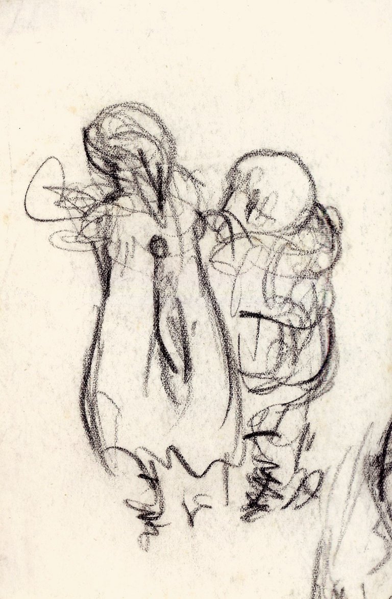 Auf diesem Bild ist das folgende Kunstwerk zu sehen: Heinrich Zille. Zwei Kinder.