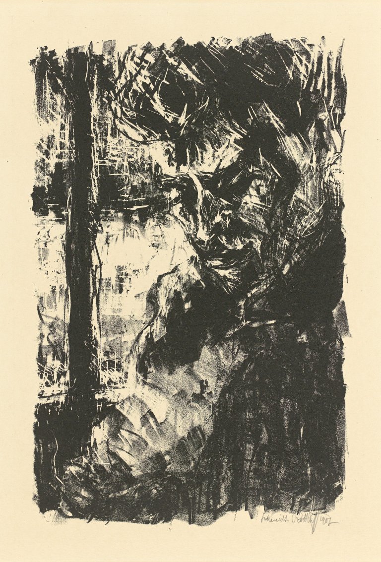 Auf diesem Bild ist das folgende Kunstwerk zu sehen: Karl Schmidt-Rottluff. „Am Fenster“. 1907.