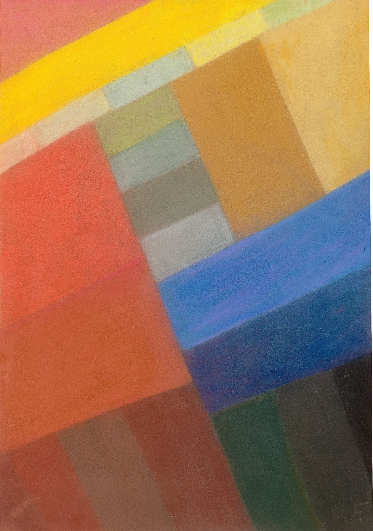 Auf diesem Bild ist das folgende Kunstwerk zu sehen: Otto Freundlich. „Komposition“. Um 1931.