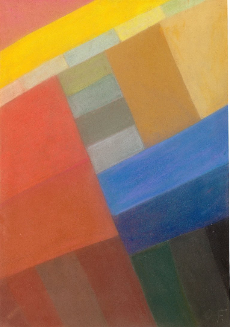 Auf diesem Bild ist das folgende Kunstwerk zu sehen: Otto Freundlich. „Komposition“. Um 1931.