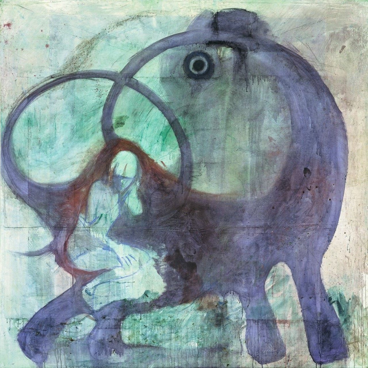 Auf diesem Bild ist das folgende Kunstwerk zu sehen: Dirk Bell. Ohne Titel. 2003.