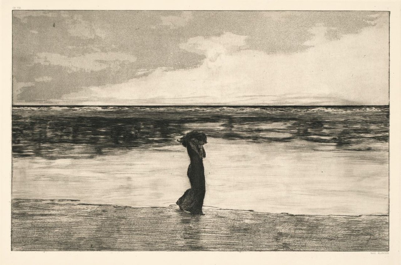 This picture shows the following artwork: Max Klinger. Ein Leben. 1884/1920.