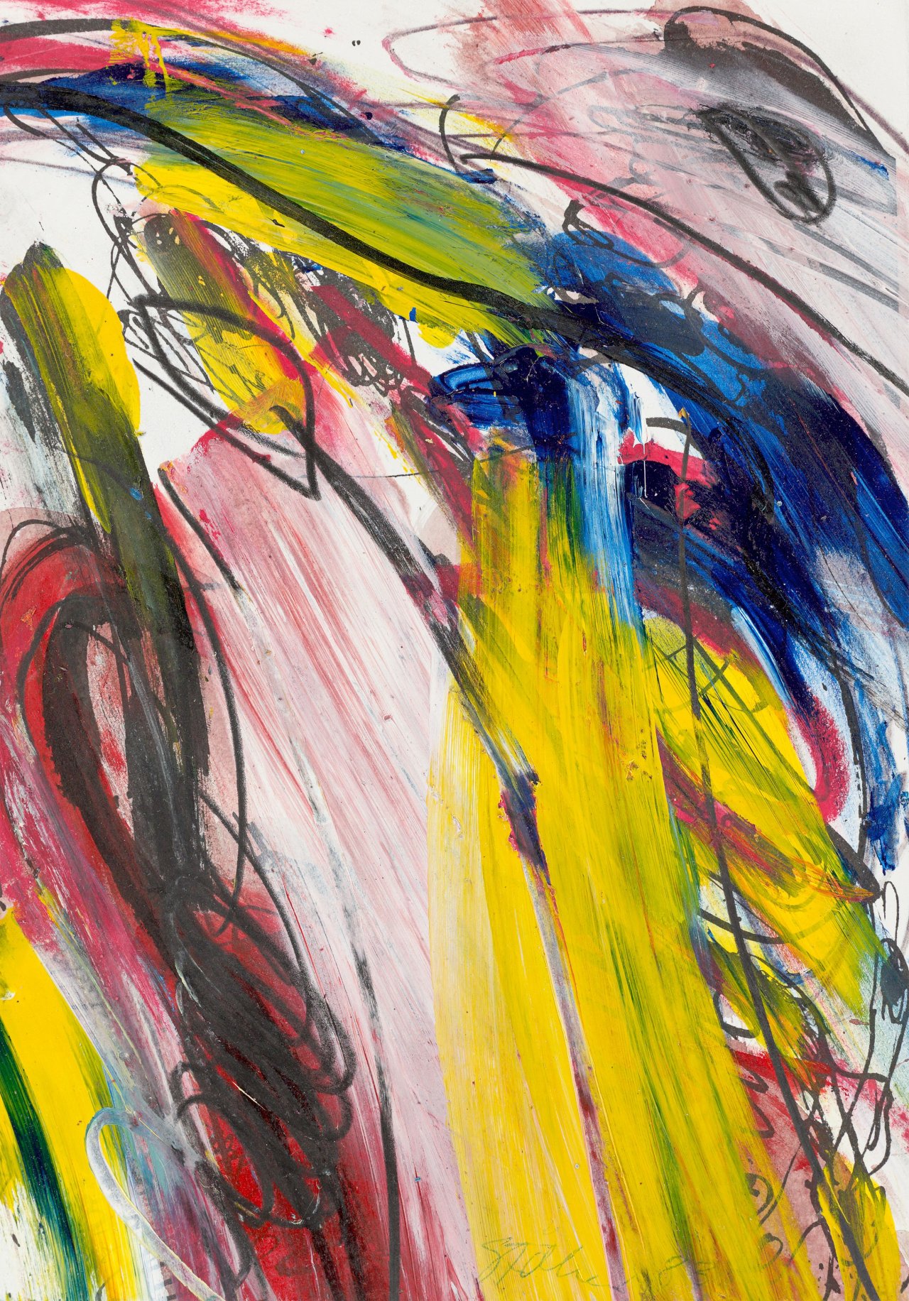 Auf diesem Bild ist das folgende Kunstwerk zu sehen: Walter Stöhrer. Ohne Titel. 1983.