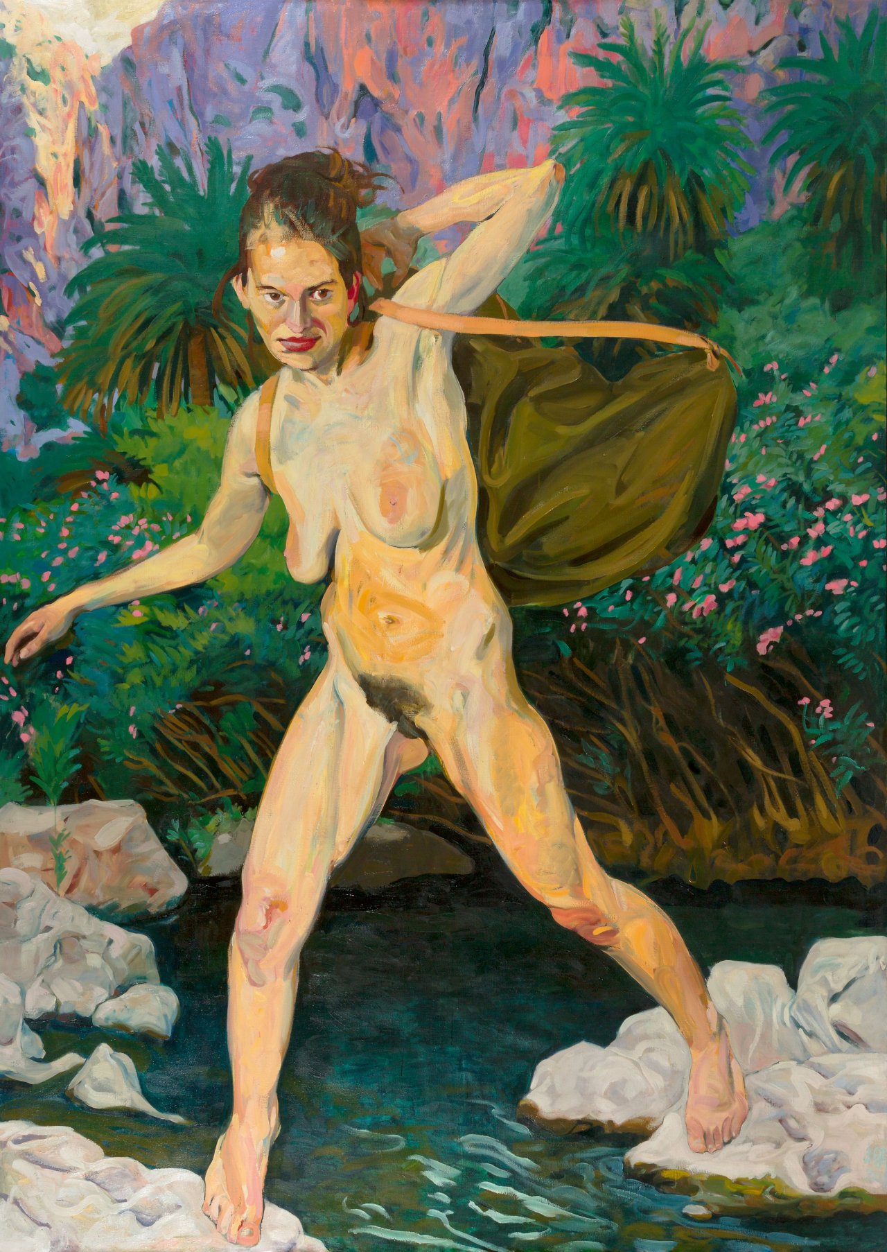 Auf diesem Bild ist das folgende Kunstwerk zu sehen: Johannes Grützke. „Gesundheit“. 1991.