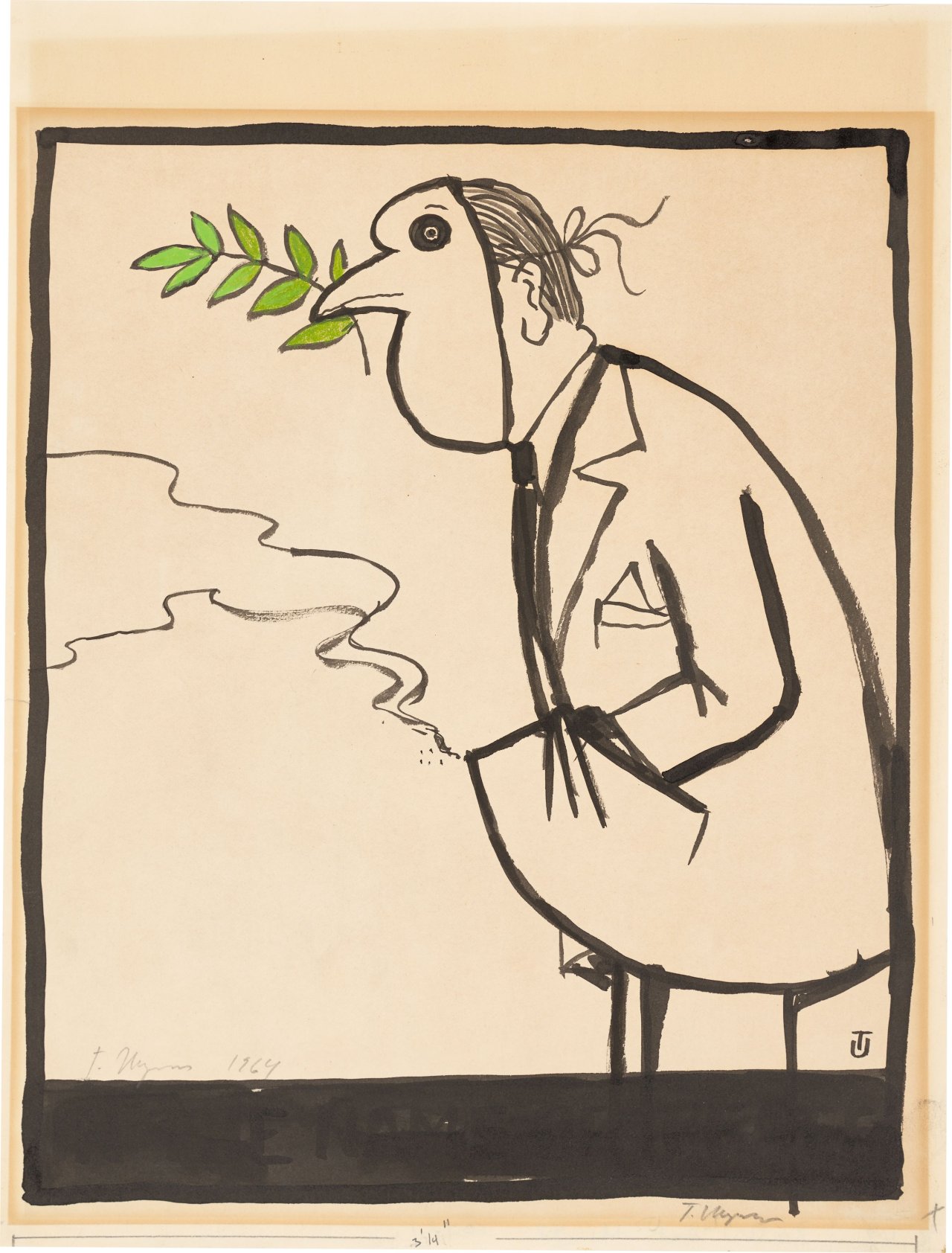 Catalog image of „IN THE NAME OF PEACE“. 1964