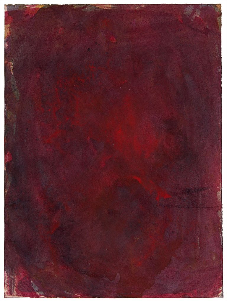 Auf diesem Bild ist das folgende Kunstwerk zu sehen: Gotthard Graubner. Ohne Titel. 1990.