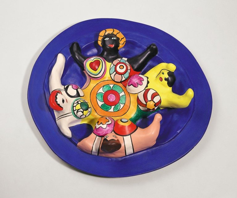 Auf diesem Bild ist das folgende Kunstwerk zu sehen: Niki de Saint Phalle. Nana Brunnen. 1991.