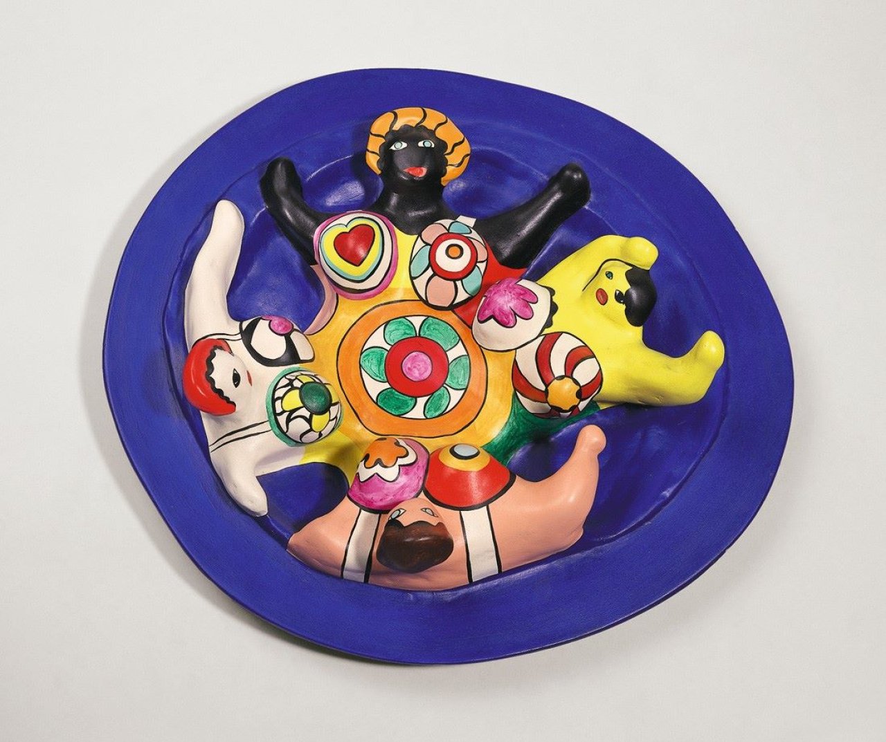 Auf diesem Bild ist das folgende Kunstwerk zu sehen: Niki de Saint Phalle. Nana Brunnen. 1991.