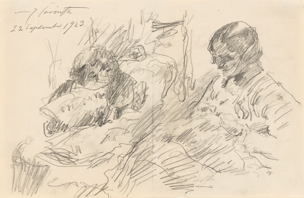 Auf diesem Bild ist das folgende Kunstwerk zu sehen: Lovis Corinth. Familie. 1923.