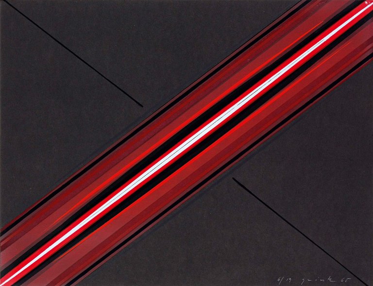 Auf diesem Bild ist das folgende Kunstwerk zu sehen: Lothar Quinte. Ohne Titel. 1965.