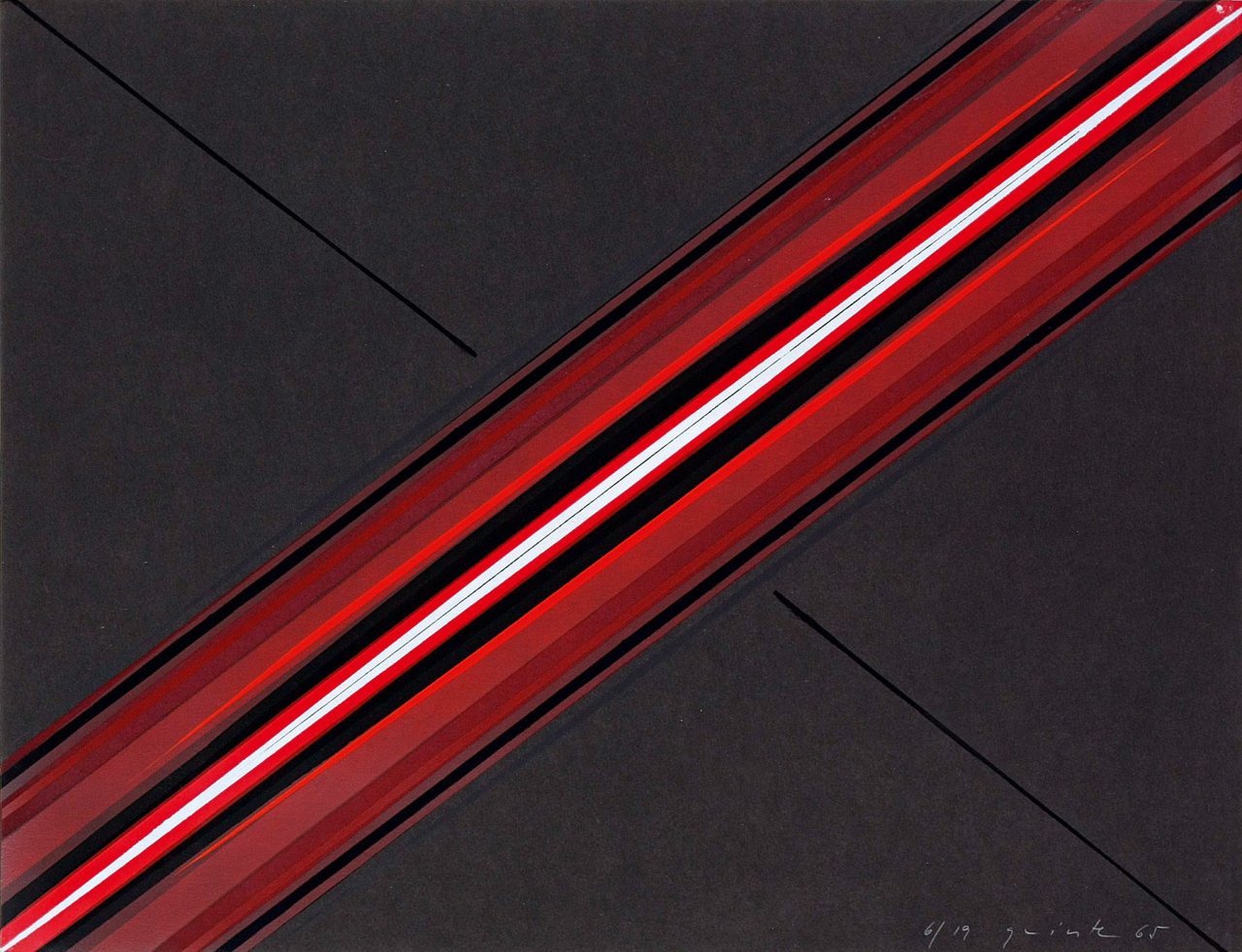 Auf diesem Bild ist das folgende Kunstwerk zu sehen: Lothar Quinte. Ohne Titel. 1965.