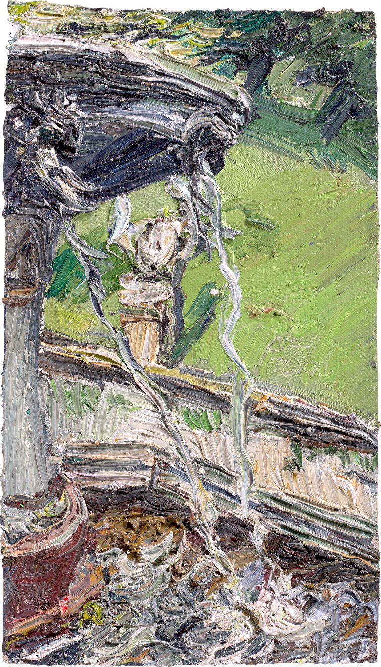 Auf diesem Bild ist das folgende Kunstwerk zu sehen: Christopher Lehmpfuhl. Springbrunnen. 2000.