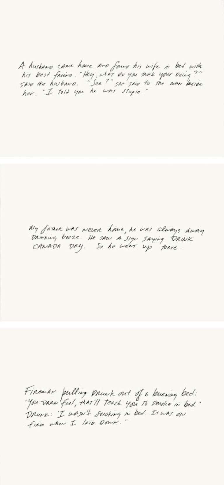 Auf diesem Bild ist das folgende Kunstwerk zu sehen: Richard Prince. „Greeting Cards“. 2011.