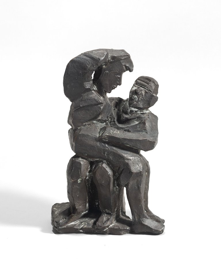 Auf diesem Bild ist das folgende Kunstwerk zu sehen: Robert Metzkes. Ohne Titel (Paar). 1989.