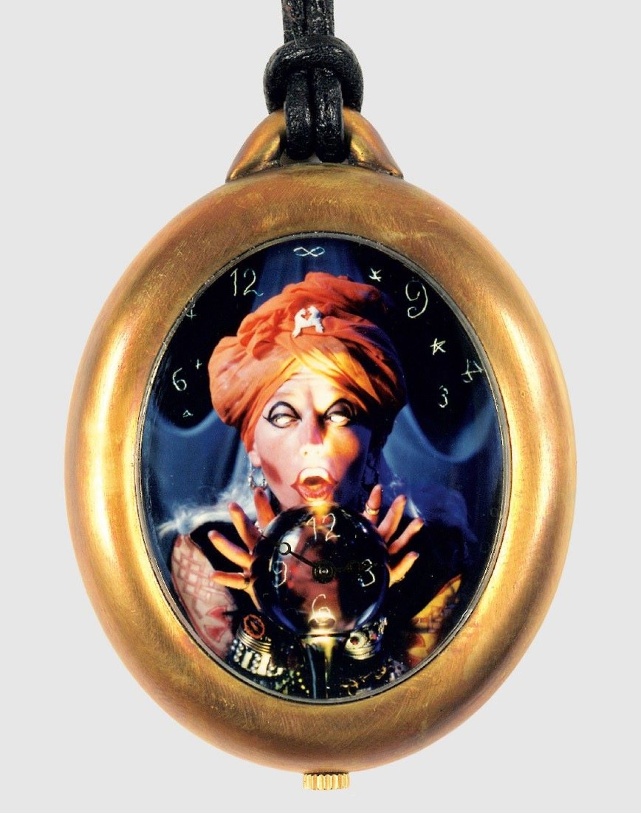 Auf diesem Bild ist das folgende Kunstwerk zu sehen: Cindy Sherman. „Pocket/Pendant Watch“. 1993.