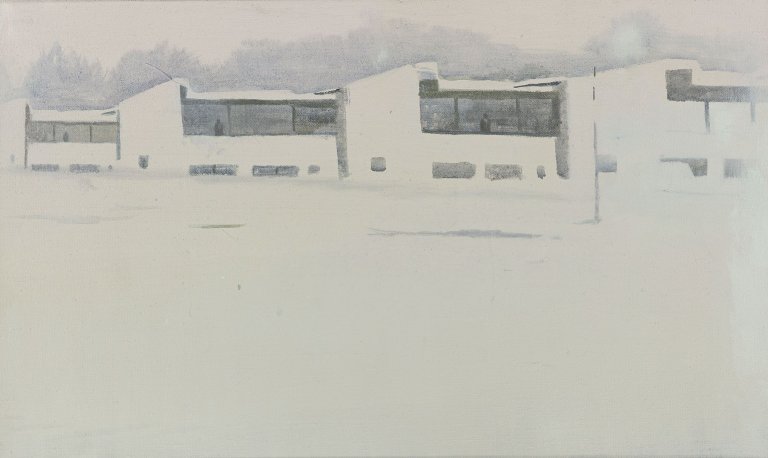 Auf diesem Bild ist das folgende Kunstwerk zu sehen: Jānis Avotiņš. Pueblo. 2004.