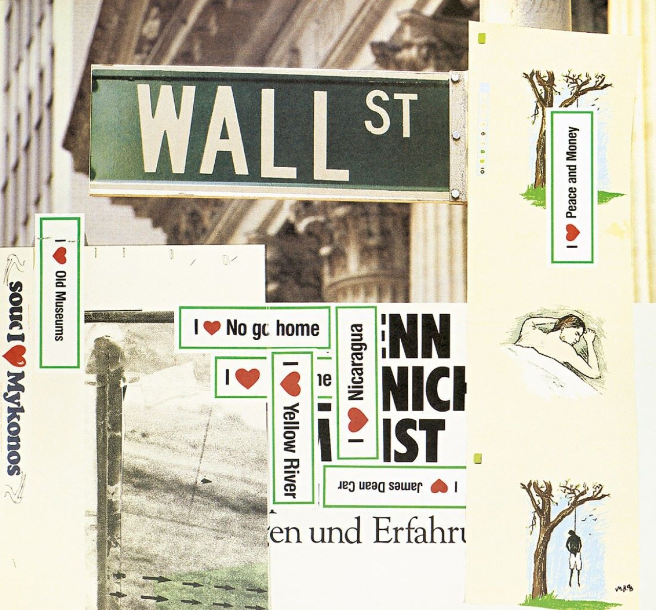 Auf diesem Bild ist das folgende Kunstwerk zu sehen: Martin Kippenberger. Wall Street. 1993.