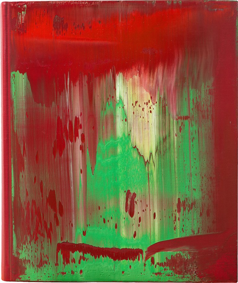 Auf diesem Bild ist das folgende Kunstwerk zu sehen: Gerhard Richter. „War Cut II“. 2005.