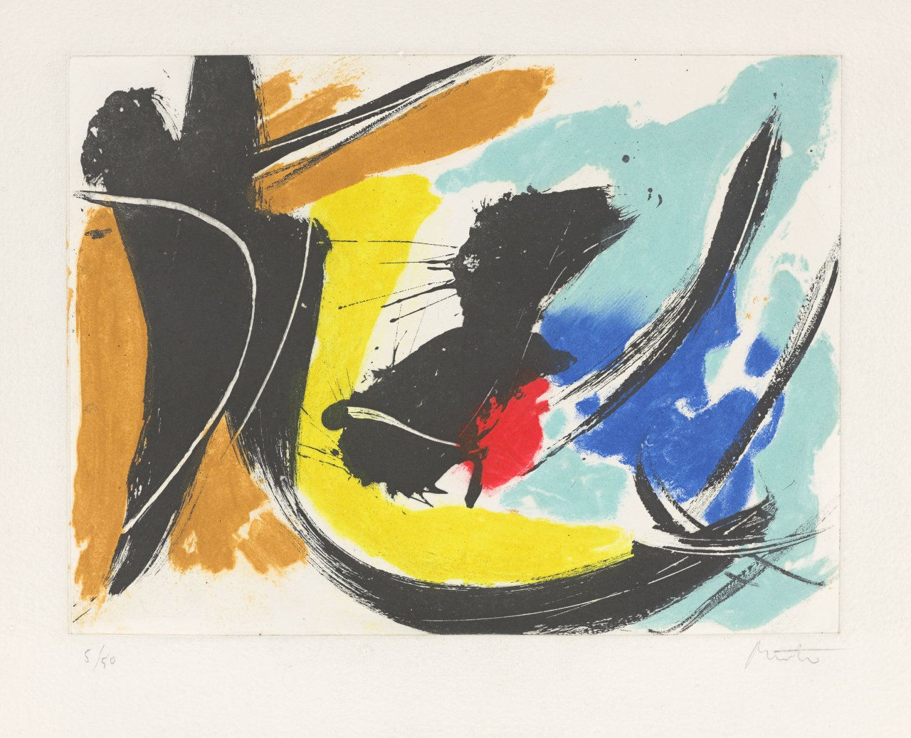 Auf diesem Bild ist das folgende Kunstwerk zu sehen: Jean Miotte. Ohne Titel.