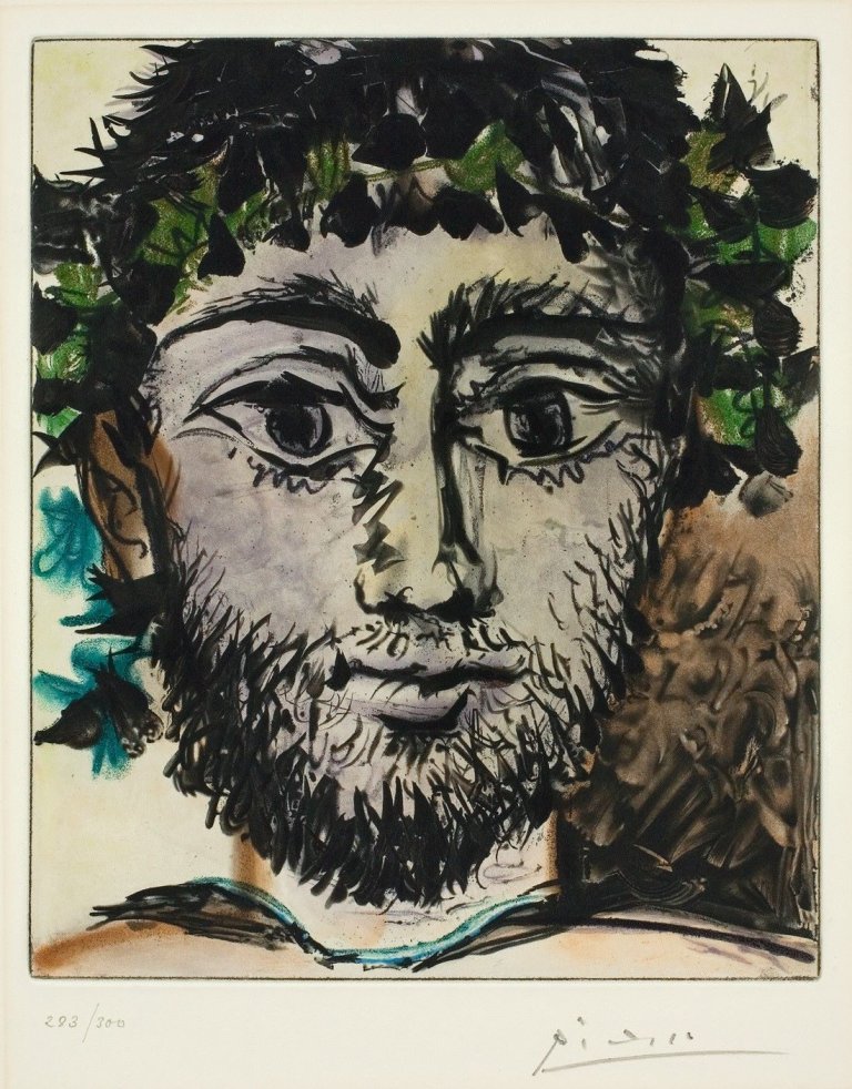 Auf diesem Bild ist das folgende Kunstwerk zu sehen: Nach Pablo Picasso. Faune.