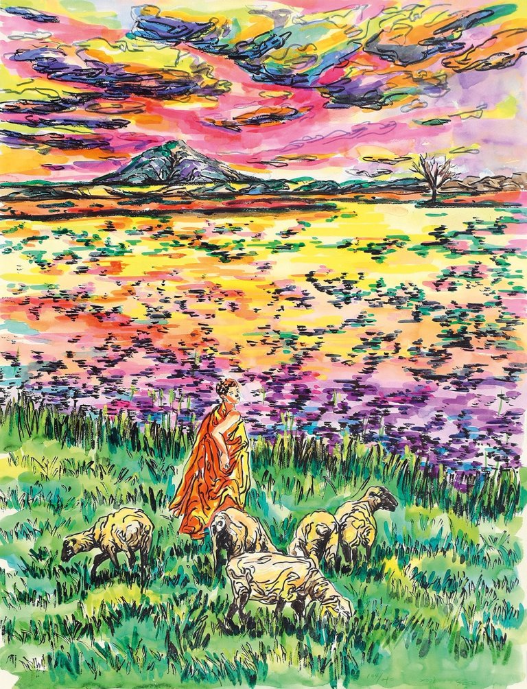 Auf diesem Bild ist das folgende Kunstwerk zu sehen:  SEO (d.i. Seo Soo-Kyoung ). Schäfer. 2008.