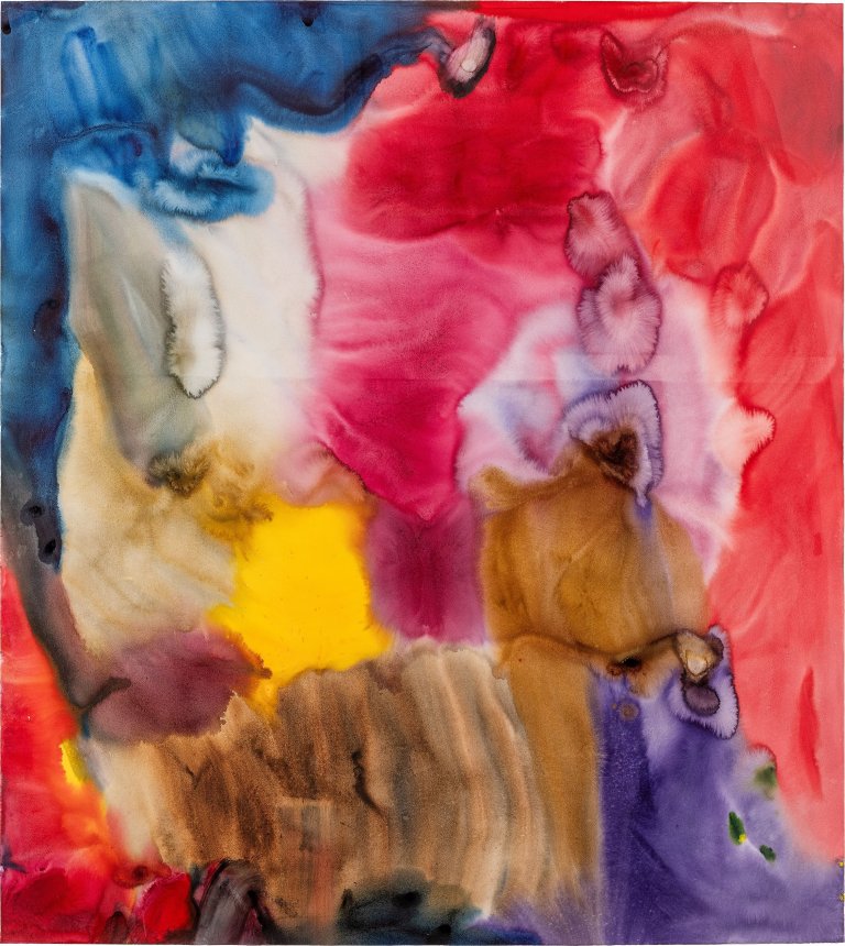 Auf diesem Bild ist das folgende Kunstwerk zu sehen: Herbert Brandl. Ohne Titel. 1993.