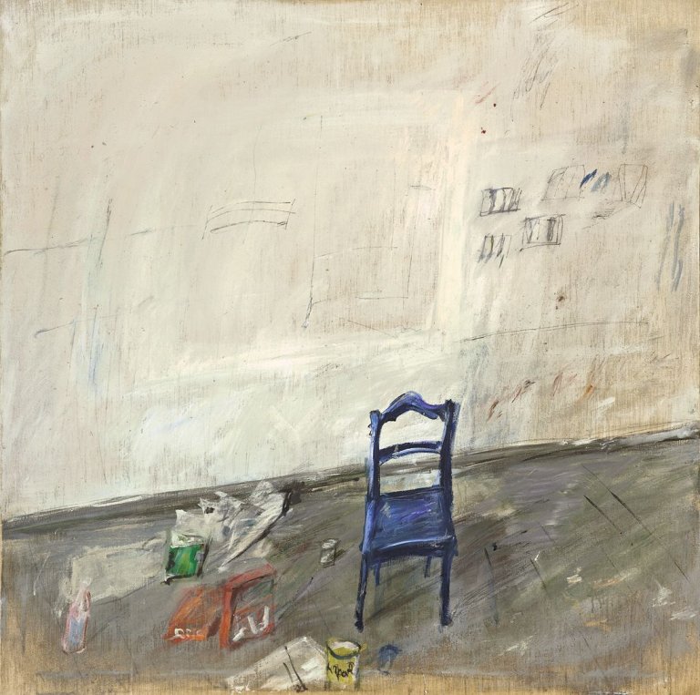 Auf diesem Bild ist das folgende Kunstwerk zu sehen: Klaus Fußmann. Interieur III. 1970.
