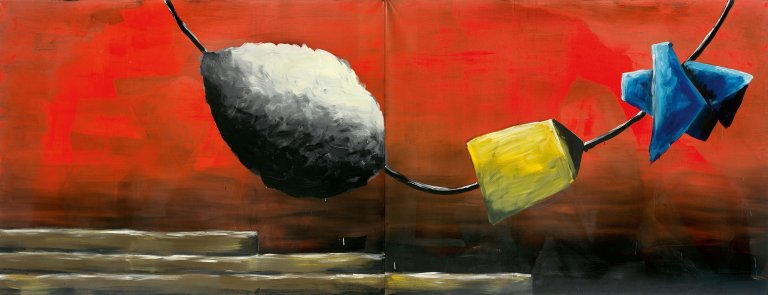 Auf diesem Bild ist das folgende Kunstwerk zu sehen: Andreas Schulze. Ohne Titel. 1982.