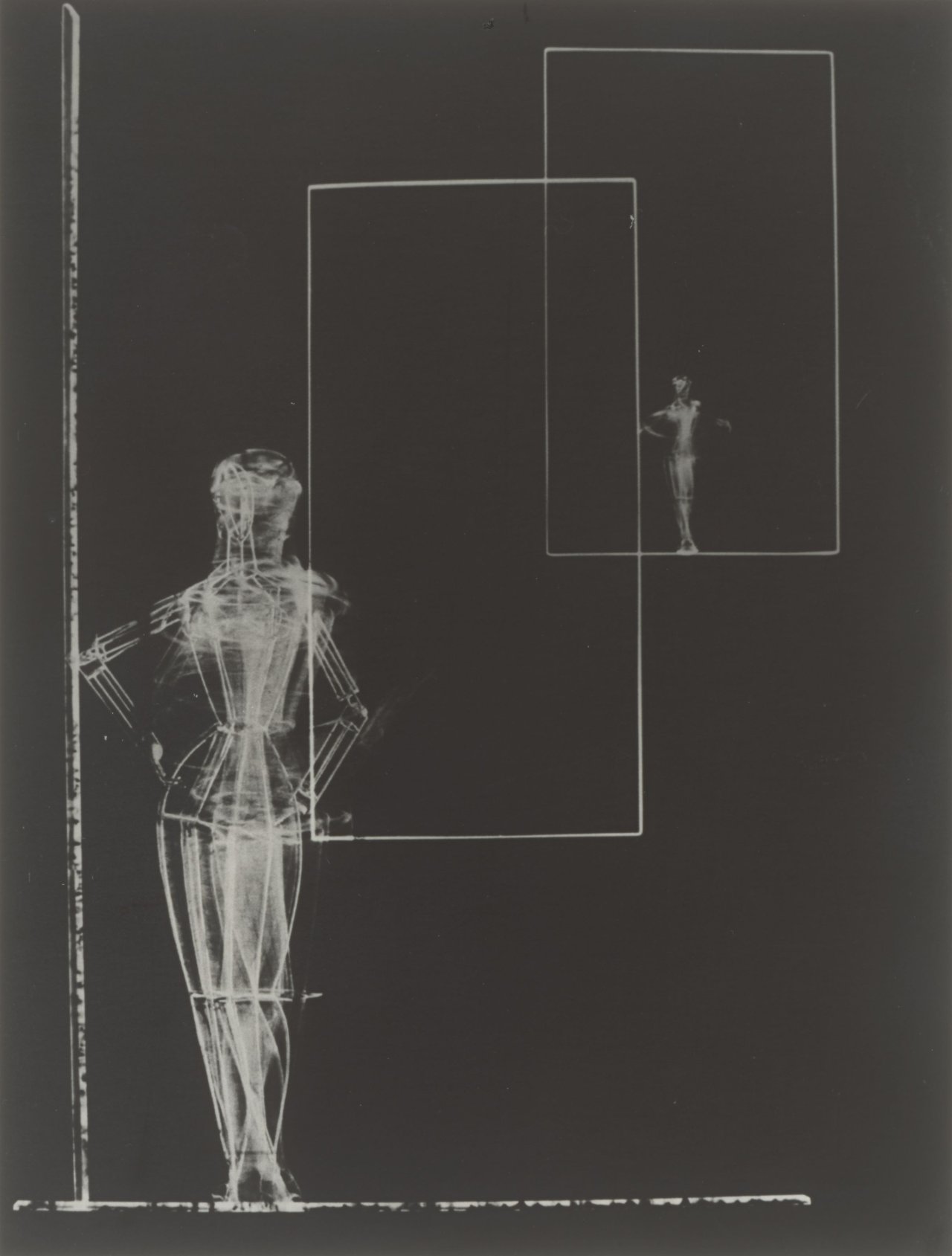 This picture shows the following artwork: Otto Steinert. Strenges Ballett. Hommage à Oskar Schlemmer. 1949.