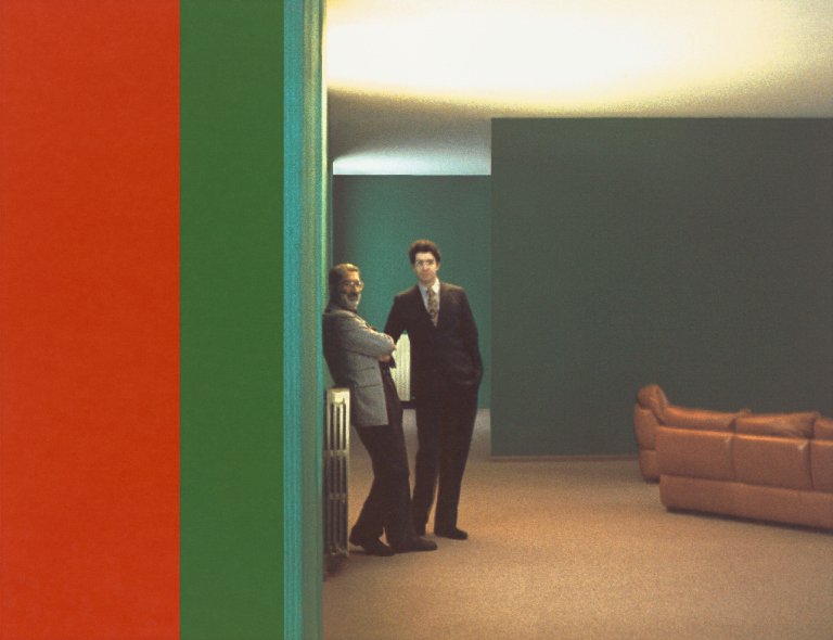 Auf diesem Bild ist das folgende Kunstwerk zu sehen: Richard Hamilton. Marconi and Son. 1998.