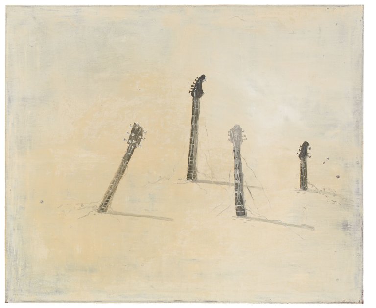 Auf diesem Bild ist das folgende Kunstwerk zu sehen: Norbert Schwontkowski. Ohne Titel. 2004.