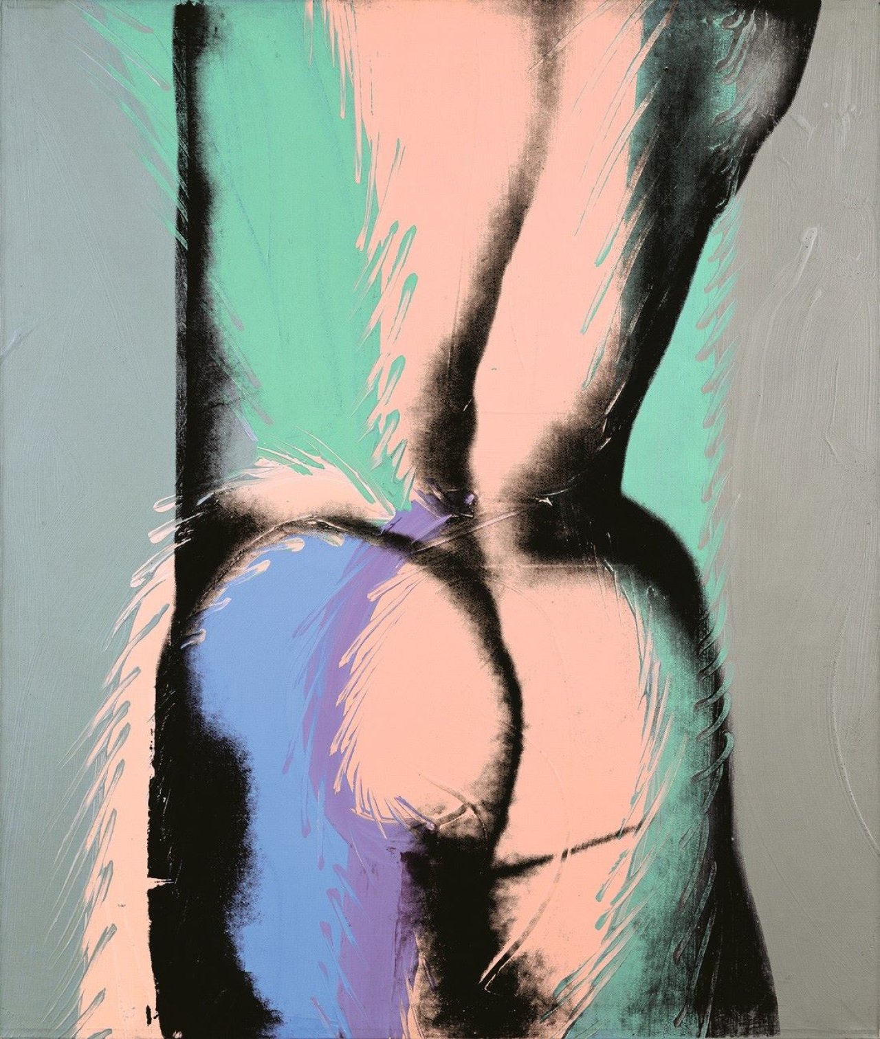 This picture shows the following artwork: Andy Warhol. Untitled (Torso). 1977.