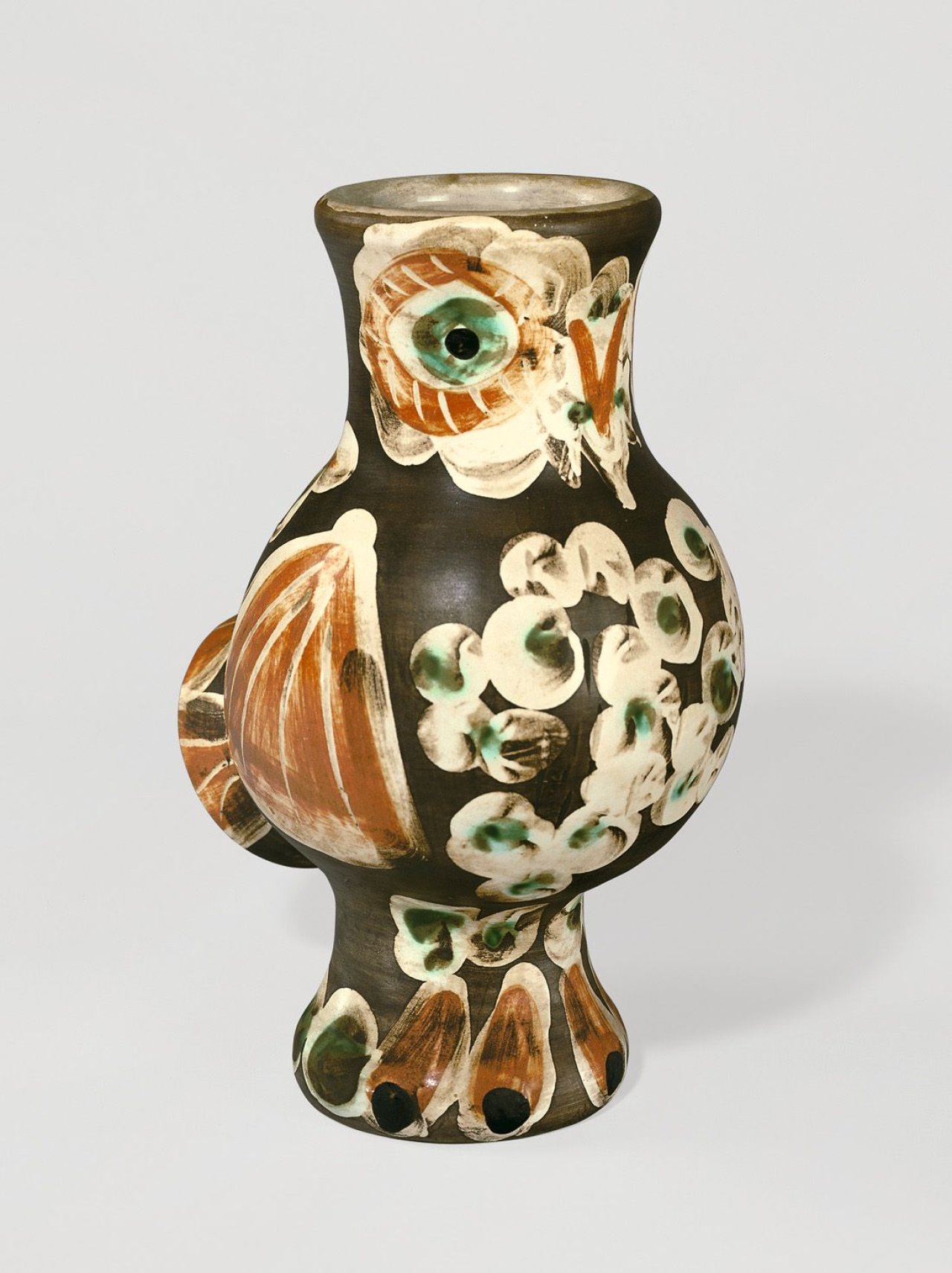 This picture shows the following artwork: Pablo Picasso. „Wood-owl“. 1968.