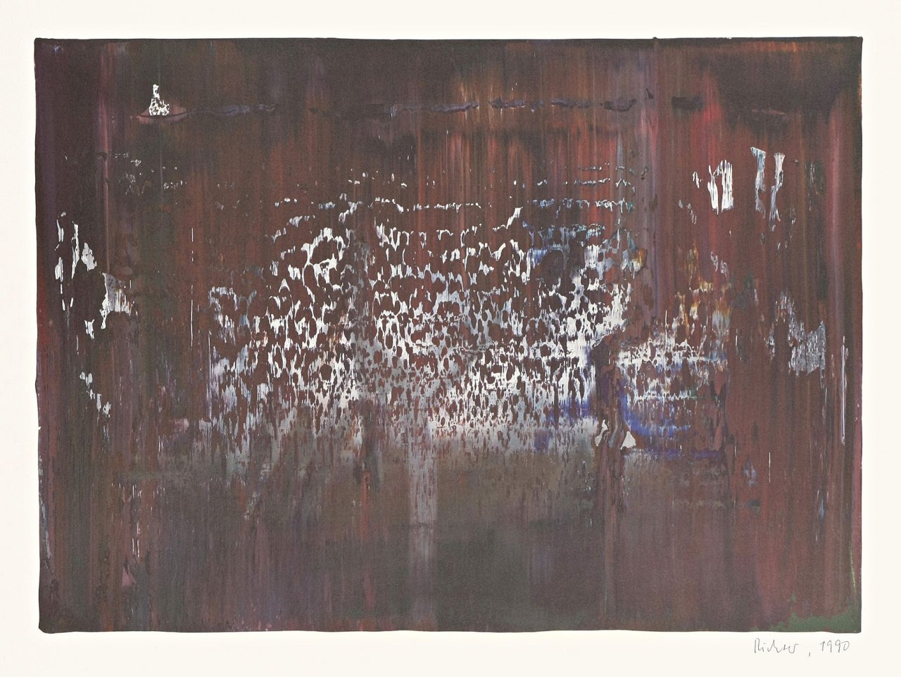 This picture shows the following artwork: After Gerhard Richter. „Werk Nr. 641/2“. 1990.