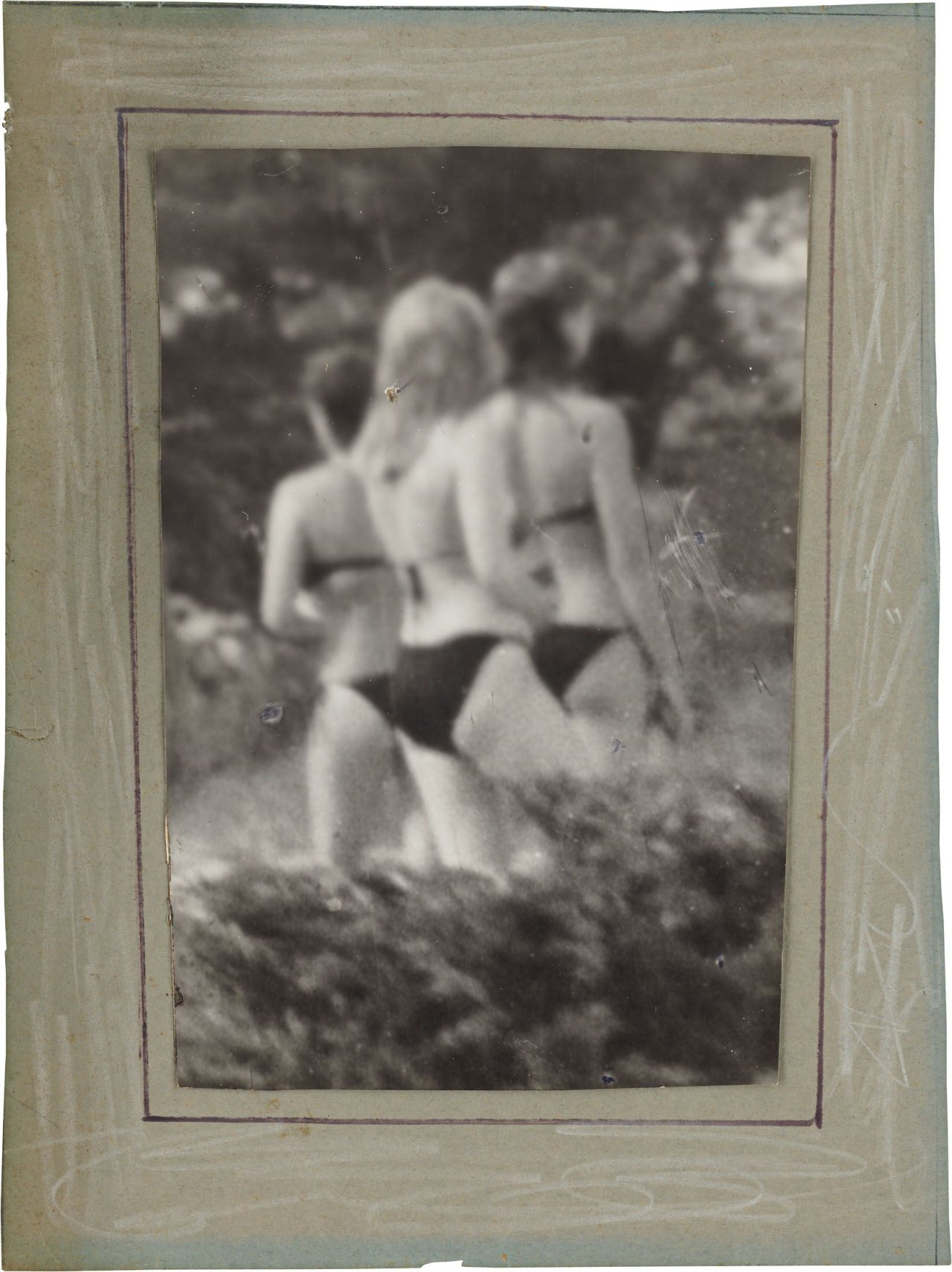 Auf diesem Bild ist das folgende Kunstwerk zu sehen: Miroslav Tichý. Ohne Titel. 1970er–1980er Jahre.